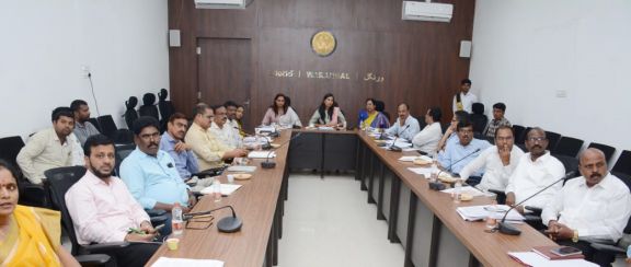 It should be ensured that every government employee can exercise his right to vote through postal ballot. District Election Officer, Collector P Pravaniya