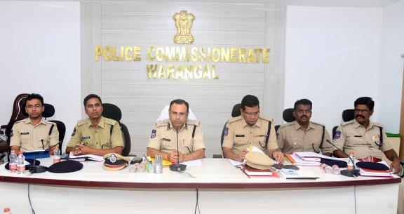 Let's all work in harmony and make the election successful in a peaceful environment. Warangal Police Commissioner Amber Kishore Jha