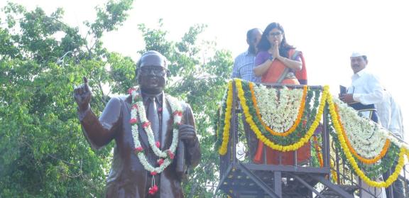 Collector Tributes to Dr. BR Ambedkar on his 133rd Birth Anniversary