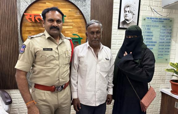 Iqbal got his land back, thanks to the police.