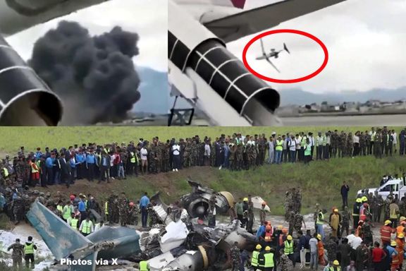 Eighteen people died in the Kathmandu plane crash, the video goes viral