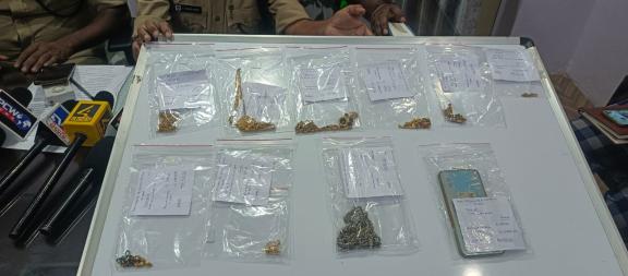 stolen gold and silver jewelry