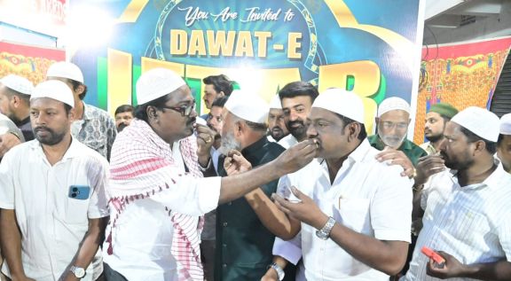 iftar party p ajay kumar khammam