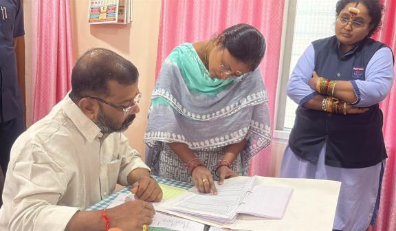 mla naini rajender reddy kalpalata super bazar