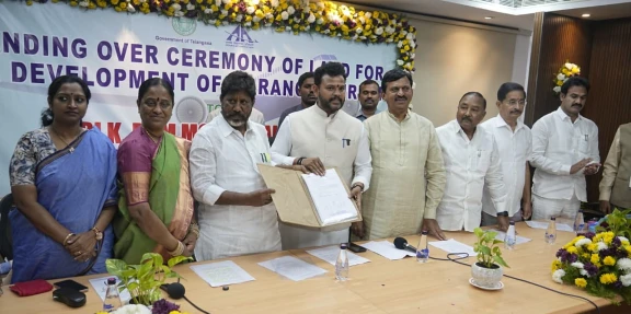 warangal mamunoor airport construction