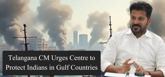 cm revanth reddy on iran gulf war