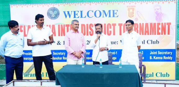 inter district tennis warangal