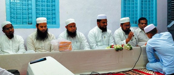 quran ceremony hafiz ul quram mahboobia narsampet