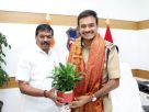 minister mlc baswaraj sariyya dgp cv anand