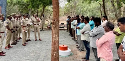 dcp ankit kumar warn rowdy shheters