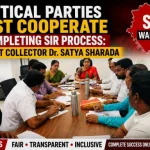 sir in warangal politcal parties must cooprate collector Dr satya sharda