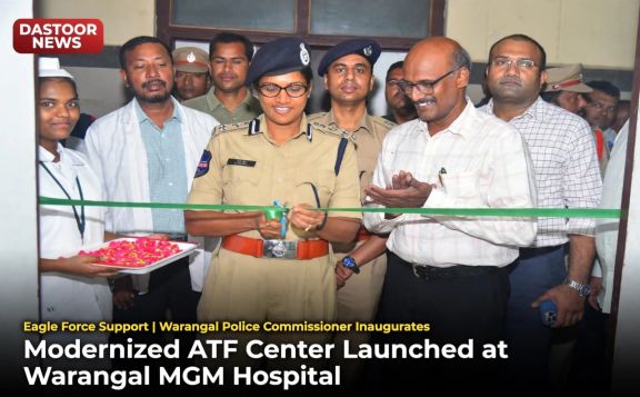 Modernized Addiction Treatment Facility (ATF) Launched at Warangal MGM Hospital with Eagle Force Support
