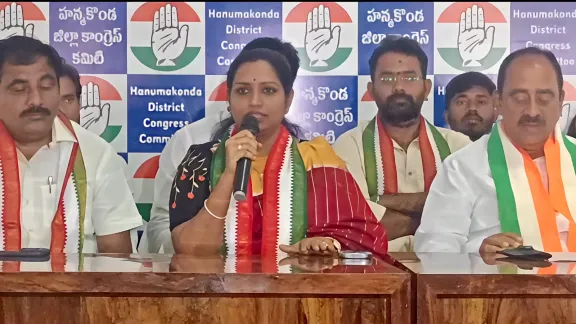 BRS Criticising Congress Out of Frustration Over Losing Power: Warangal MP Dr. Kadiyam Kavya