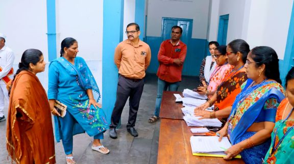 Warangal Collector Inspects SIR-2026 Special Intensive Campaign